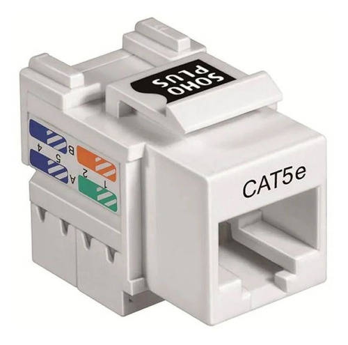 Imagem 4 de 5 de Espelho Rj45 Cat5 Triplo Linha Sublime