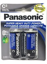 Comprar Panasonic Um-2npa \u002F 2b De Super Heavy Duty Pilas C, 2 Unidad