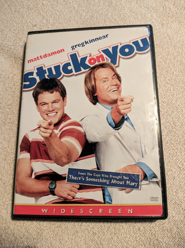 Stuck On You  Pegado A Ti Dvd Importado Matt Damond Español