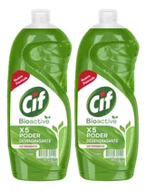 Comprar Detergente Limón Verde Bio Active Cif 750 Ml X 2 Unidades