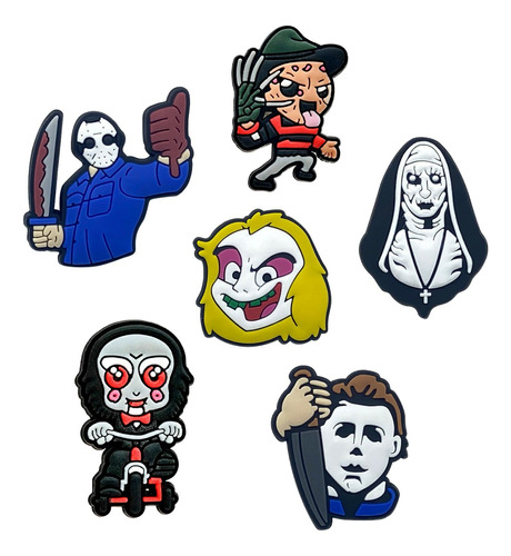 38 Pines Broches De Terror Miedo Para Ropa Y Accesorios