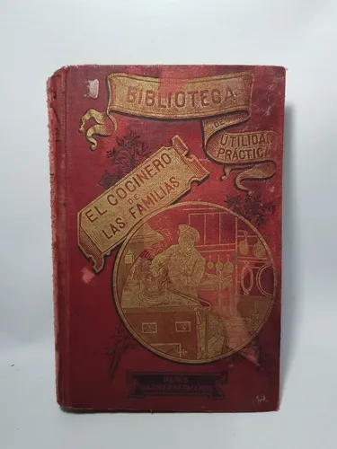Antiguo Libro El Cocinero De Las Familias M Durand Mag 56460 (Usado)