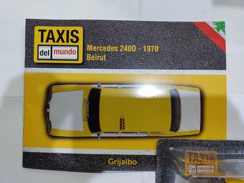 Coleccion Taxis Del Mundo Mercedes 240d Beirut N° 29 C/ Fasc