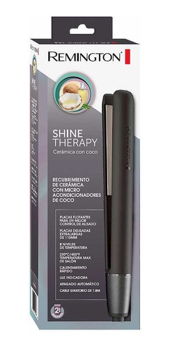 Plancha De Cabello Remington Cerámica Con Coco