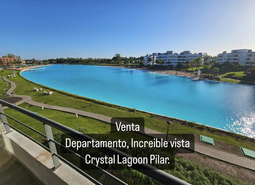 Departamento Crystal Lagoon Pilar. 