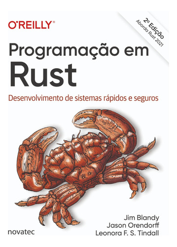 Livro Programação Em Rust 2ª Edição Novatec Editora