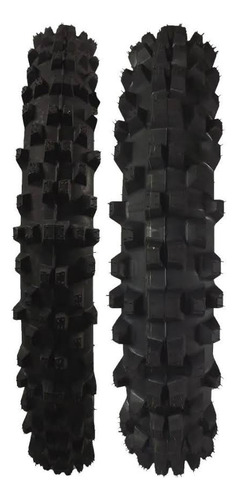 Par Pneutmx Trilha Technic 90/90-19 +100/90-17 Bros Crosser