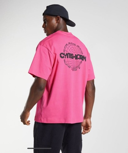Gymshark Vibes T-shirt - Bright Fuchsia