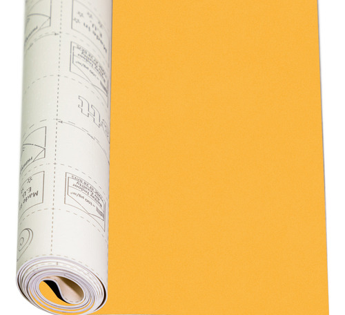 Piso Vinilico En Rollo Heterogeneo Sun Yellow Heterogeneo