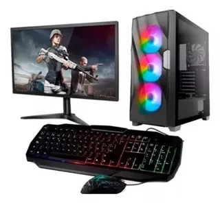 Cpu Pc Ryzen 7-5700g Ram 16gb Ssd 500gb Monitor27´´ Fhd