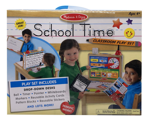 ¡melissa & Doug, Hora De Clases! Juego De Aula De Clases, .