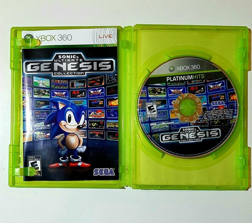 Sonic Ultimate Genesis Collection Xbox 360 Lenny Star Games