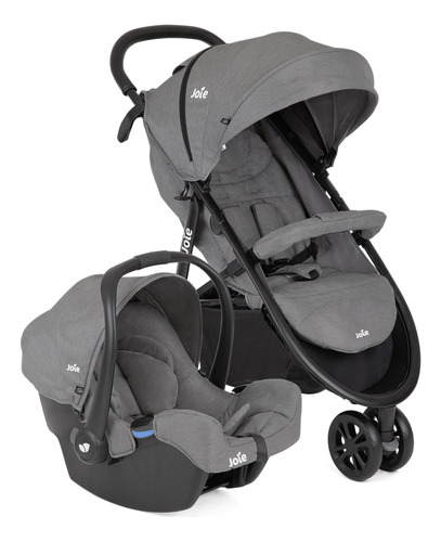 Coche Cuna De Bebé 3 Ruedas Joie Litetrax 3 Con Huevito