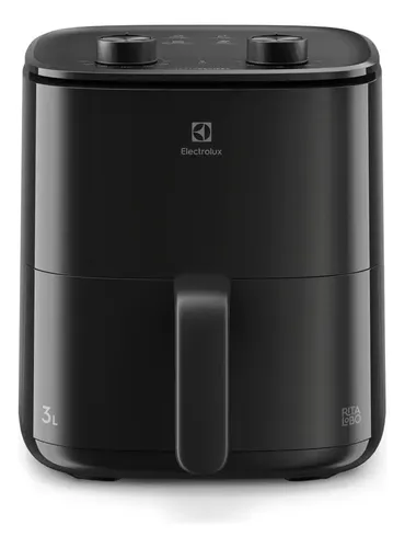 Air Fryer Electrolux Por Rita Lobo 3l Preta Efficient C/ Des Cor ...