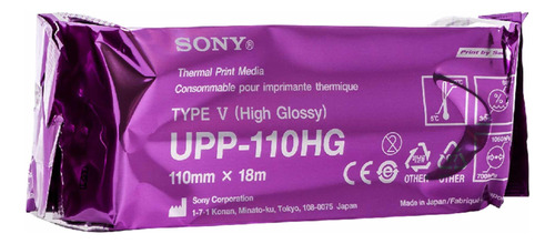 Papel Ultrasónico Upp 110 Gh Sony