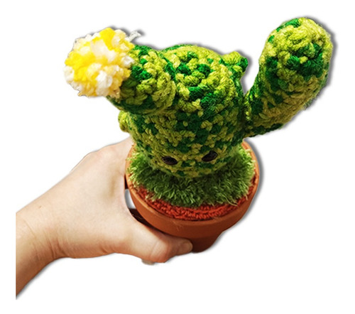 Amigurumi Cactus En Maceta De Terracota