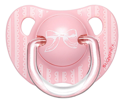 Set Biberon Mamila 9oz +chupon 0-6meses+clip 3pzas Suavinex Color Rosa Toys
