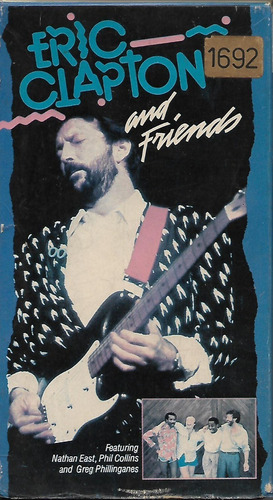 Eric Clapton And Friends Vhs Original Caja Completa