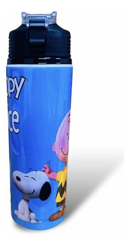 Botella Para Agua 750ml, Estampado: Snoopy Y Charlie