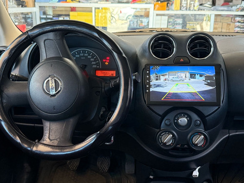 Para Nissan March Versa V-drive Nota Android Estéreo Carplay Negro