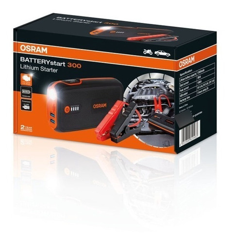 Arrancador De Baterias 12v Osram 13000mah