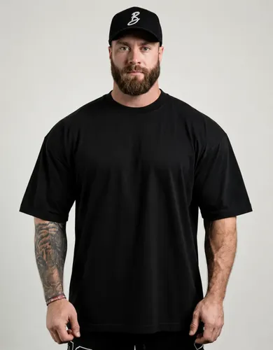 Camiseta Oversized Para Treino E Casual 100 Algodao Premium