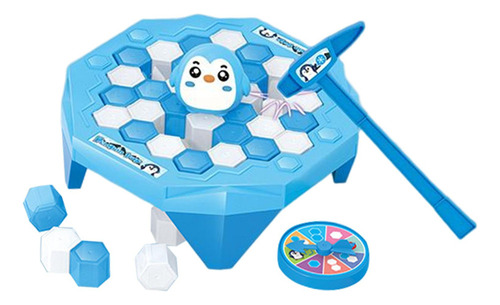 Ice Block Breaking Game Table Knock Block Pingüino