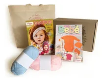Comprar Kit Creativo Revistas De Tejido Gorros Ajuar + Ovillos