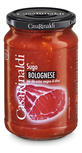 Salsa Para Pasta Bolognesa Casa Rinaldi 350 Grs