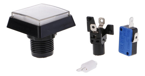 Botón De De Arcade Rectángulo Con Luces Juguetes