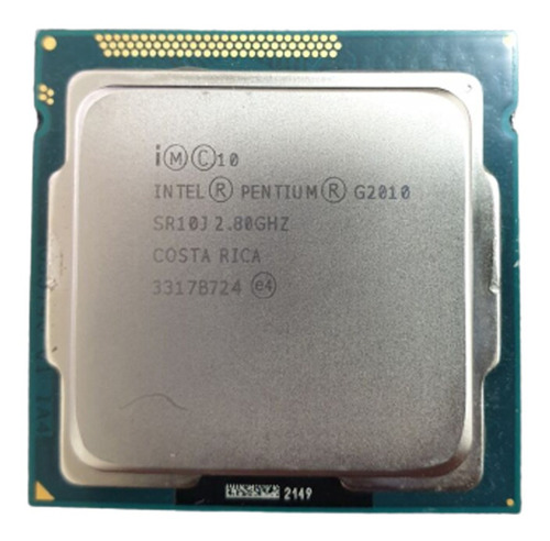 Procesador Intel Dual Core G2010 2.80 Ghz 3ra Socket 1155 