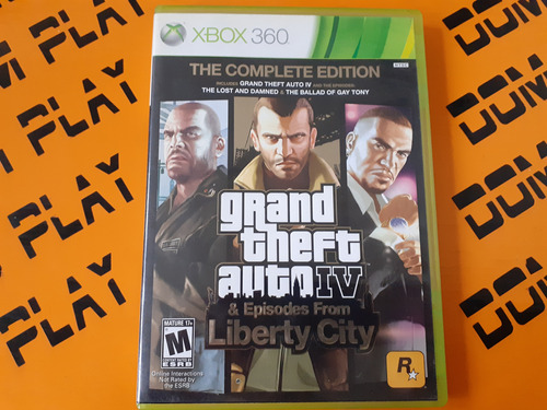 Gta 4 The Complete Edition Xbox 360 Físico Envíos Dom Play