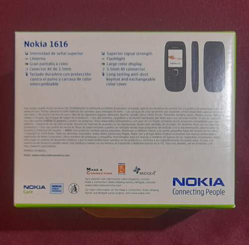 Celular Nokia 1616 Negro (Usado)