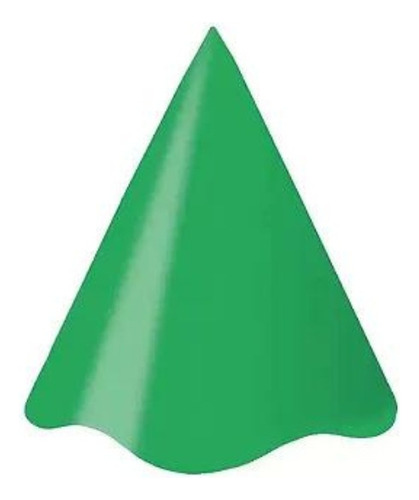 Chapéu Aniversário Verde Escuro C/8 Unidades - Regina Cor Verde-escuro