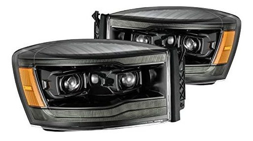 Faros Led Proyectores Serie Luxx Para Dodge Ram 1500