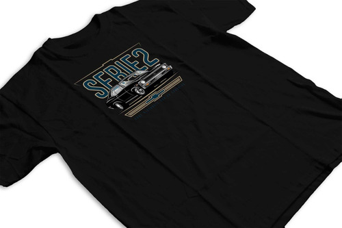 Remera Chevrolet Coupe Chevy Serie 2 Negra Retro N