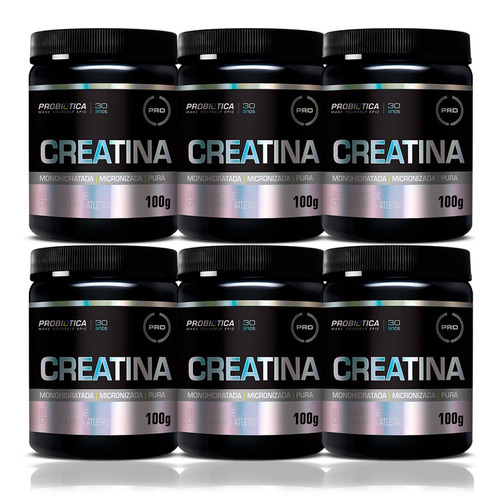 Super Kit 6x Creatina - Probiótica - Atacado!