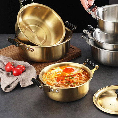 Olla Coreana Para Ramen, Olla Multiusos Para 20 Centímetros