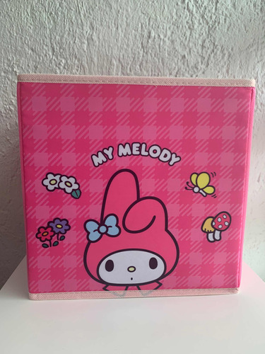 My Melody Organizador Tipo Cubo Material Tela