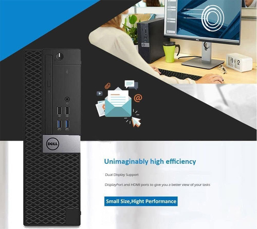 Dell Optiplex 3040 Sff | I5-6500t | 8gb Ram | 256gb Ssd | 24 (Reacondicionado)