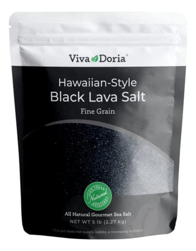 Sales De Mar Viva Doria Sal Marina De Lava Negra Hawaiana,