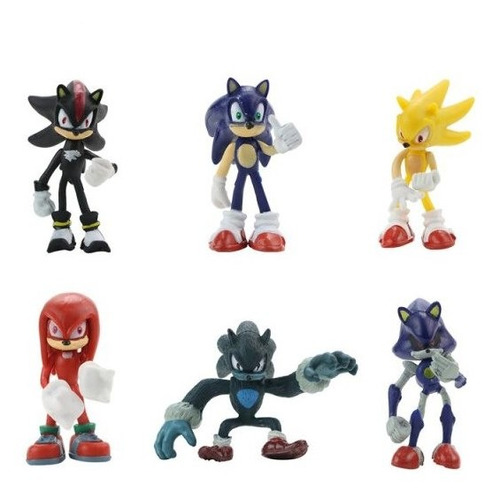 Figuras De Sonic R Juguetes Para Niños Lote De 12 Figuras 