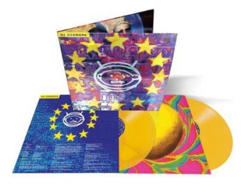 Disco Vinilo Zooropa U2 Translucent Yellow Vinyl