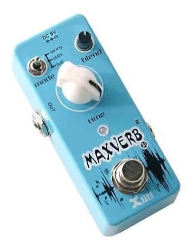 Pedal Efecto Reverb Camara Xvive Maxverb D1 Guitarra Cuota