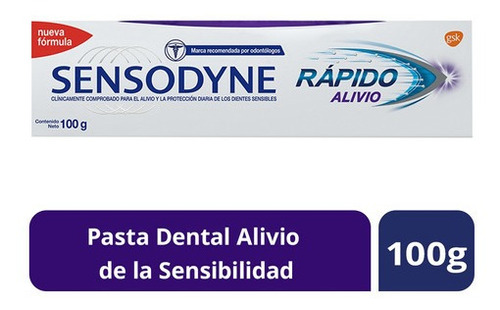 3un Sensodyne Rapido Alivio X 100 Gr