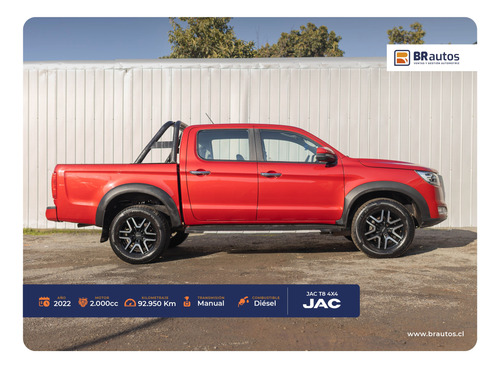 Jac T8 Dcab 4x4 2.0 Año 2022