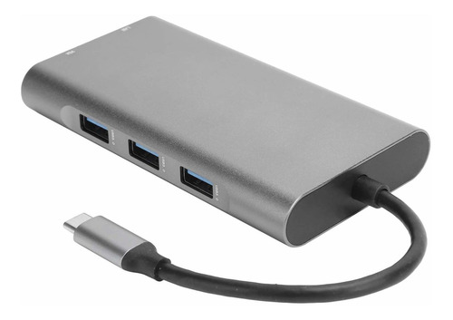 Estacion Acoplamiento Hdmi 4k 10 1 Tipo C Plug And Play Usb