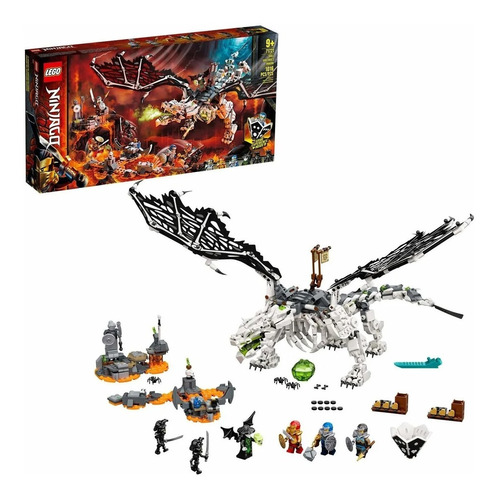 Lego  Ninjago 71721 - Dragón Del Hechicero Calavera