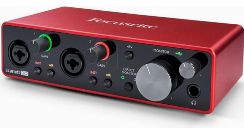 Interface Audio Usb Focusrite Scarlett 2i2 - 3ra Gen