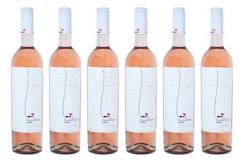 Vino Gata Flora Pink Rose 6x750 Ml-bod Vasija Secreta